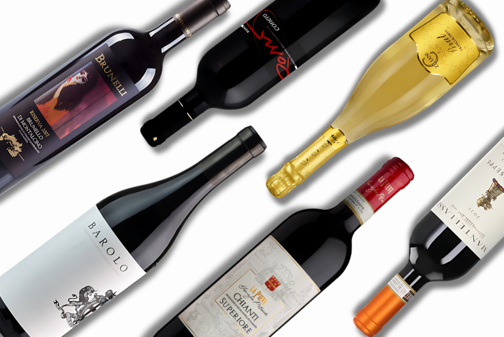 Vinos tintos, blancos y rosados: 1125 botellas en stock - Liq. Jud. n. 35/2023 - Tribunal de Vicenza